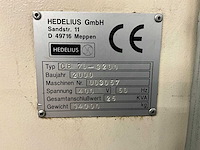 2000 hedelius cb 70 cnc-bewerkingscentrum - afbeelding 3 van  12