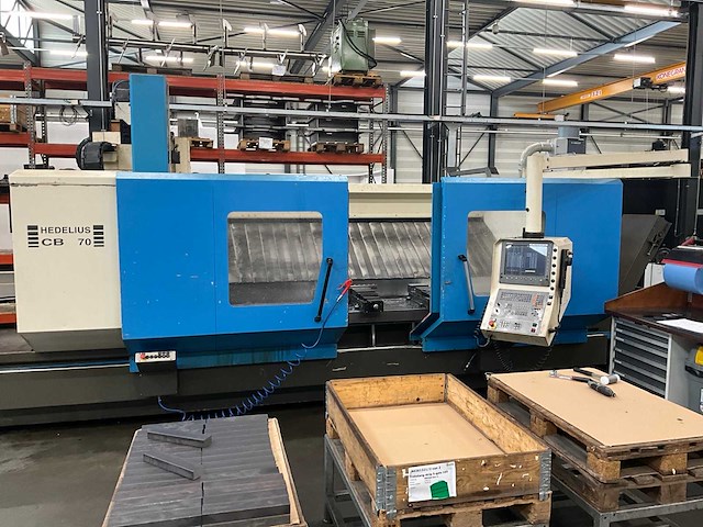 2000 hedelius cb 70 cnc-bewerkingscentrum - afbeelding 5 van  12