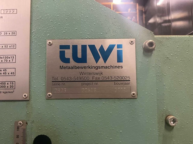 2000 ims hy75 pons- en knipmachine - afbeelding 5 van  8