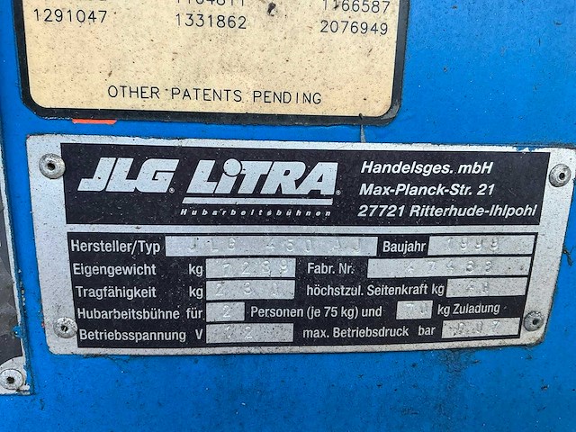 2000 jlg 450aj hoogwerker - afbeelding 26 van  32