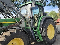 2000 john deere 6810 powerquad 4wd landbouwtractor met mailleux mx120 voorlader – 125 pk - afbeelding 5 van  12
