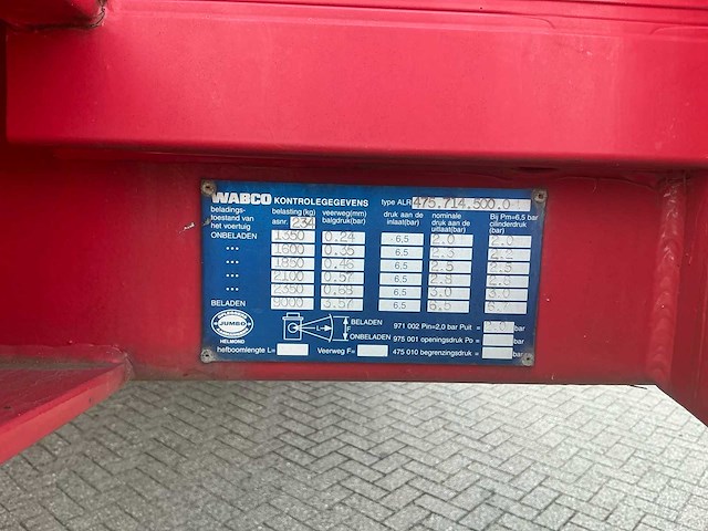2000 jumbo d0270se oplegger - afbeelding 13 van  14