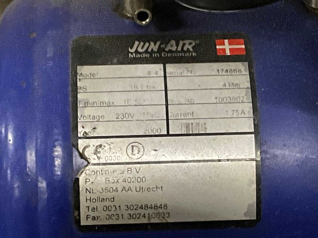 2000 jun air 4 4 mini luchtcompressor - afbeelding 5 van  5