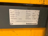 2000 jungheinrich ejc10 stapelaar - afbeelding 3 van  11