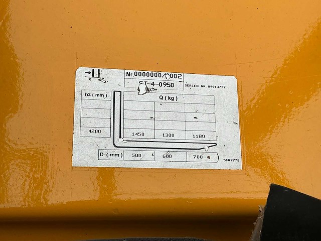2000 jungheinrich vorkheftruck - afbeelding 26 van  31