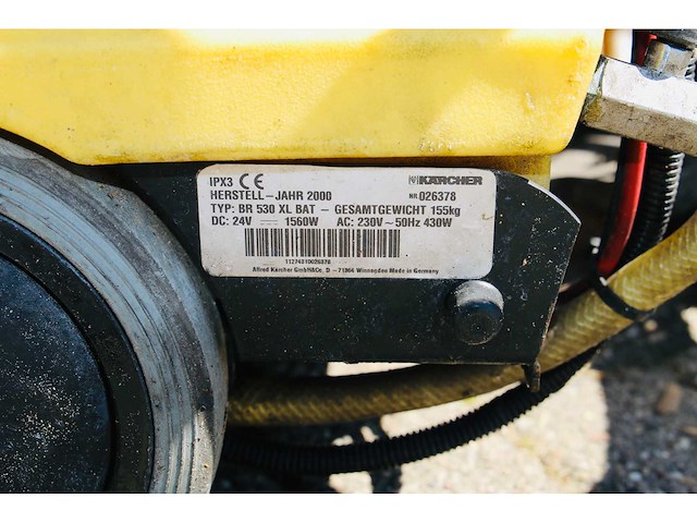 2000 kärcher br530xlbat vloerreiniger - afbeelding 4 van  4