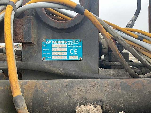 2000 kennis vp-04-3680 dubbele hydraulische klem - afbeelding 9 van  16