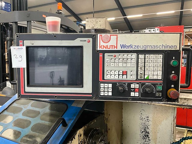 2000 knuth proturn 460 cnc-draaibank - afbeelding 2 van  12
