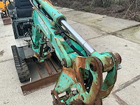 2000 kobelco 09sr minigraafmachine - afbeelding 5 van  17