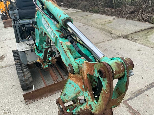 2000 kobelco 09sr minigraafmachine - afbeelding 5 van  17
