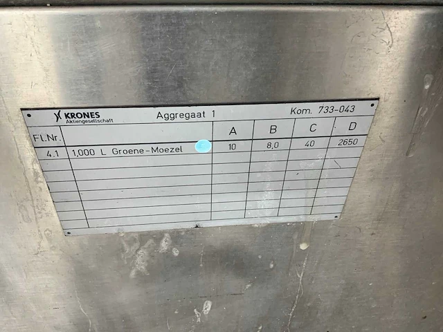 2000 krones variomatic roterende labelmachine - afbeelding 3 van  19