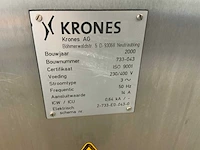 2000 krones variomatic roterende labelmachine - afbeelding 28 van  31