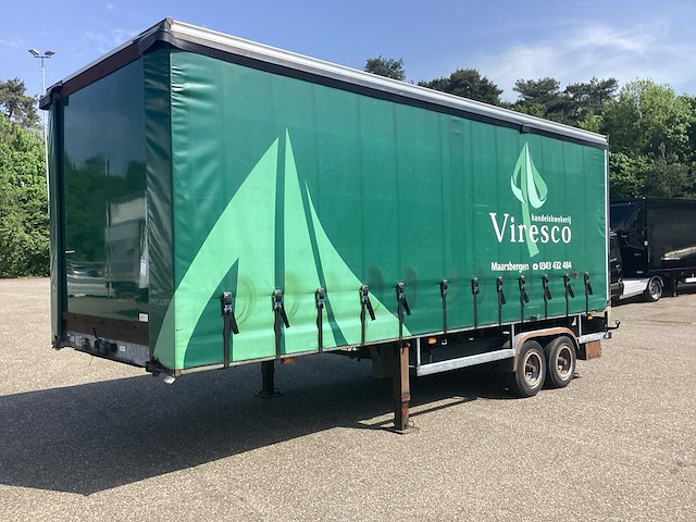 2000 kuiphuis schuifzeil oplegger - afbeelding 1 van  11