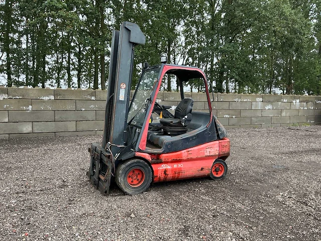 2000 linde e30-02 vorkheftruck - afbeelding 1 van  33