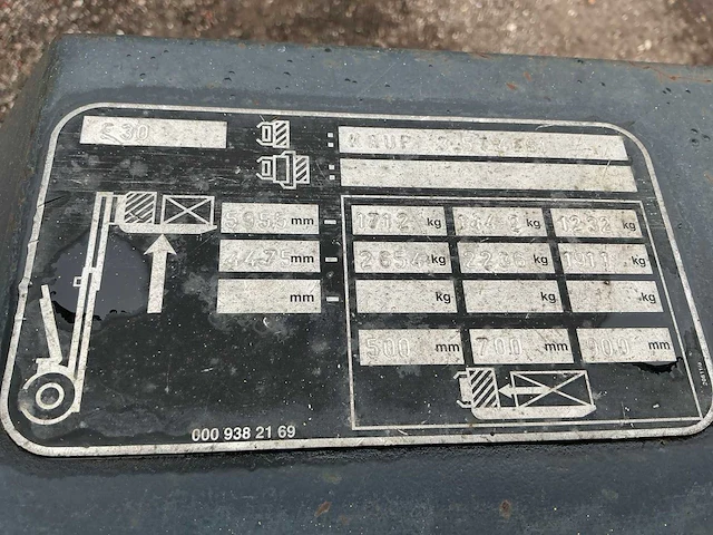 2000 linde e30-02 vorkheftruck - afbeelding 21 van  33