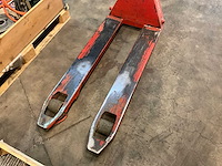 2000 logitrans gl 2500 hand hydraulische palletwagen - afbeelding 2 van  5