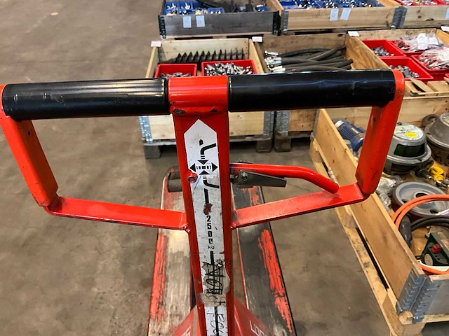 2000 logitrans gl 2500 hand hydraulische palletwagen - afbeelding 3 van  5