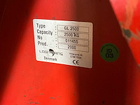 2000 logitrans gl 2500 hand hydraulische palletwagen - afbeelding 5 van  5