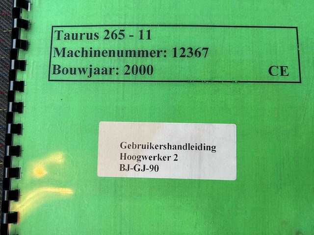 2000 man 8.113 hoogwerker vrachtwagen - afbeelding 6 van  6
