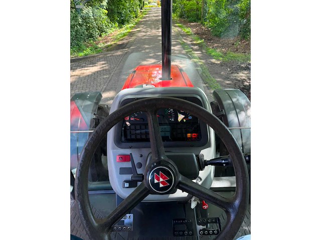 2000 massey ferguson 4225 vierwielaangedreven landbouwtractor - afbeelding 10 van  12