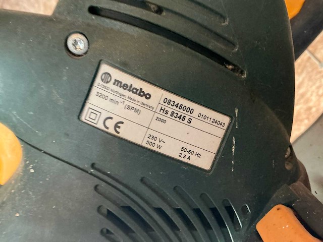 2000 metabo hs 8345 s heggenschaar - afbeelding 4 van  5