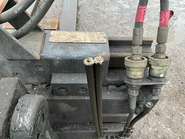 2000 meyer 6/0104 vorkheftruck vorkenbord - afbeelding 7 van  8