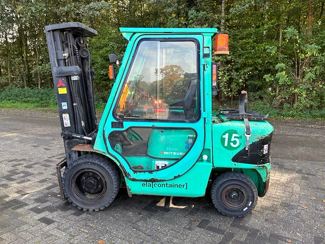 2000 mitsubishi efd13 vorkheftruck - afbeelding 1 van  9