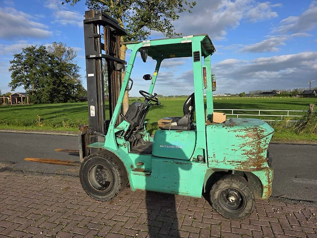 2000 mitsubishi fd30k vorkheftruck - afbeelding 3 van  19