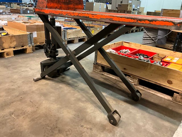 2000 mxc/gn hand hydraulische schaarpalletwagen - afbeelding 3 van  7