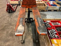 2000 mxc/gn hand hydraulische schaarpalletwagen - afbeelding 4 van  7