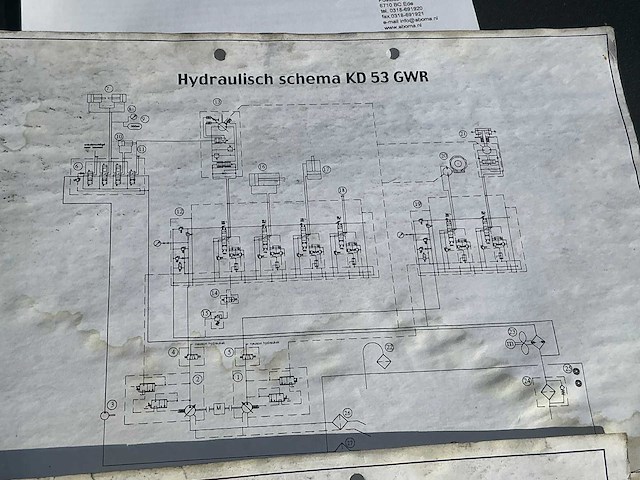 2000 neuson 8002 rdv 2003 kefdrill kd 33 gw grondboor hydroklem - afbeelding 50 van  56