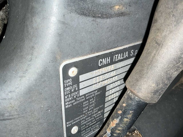 2000 new holland tce45 compacttractor - afbeelding 18 van  28