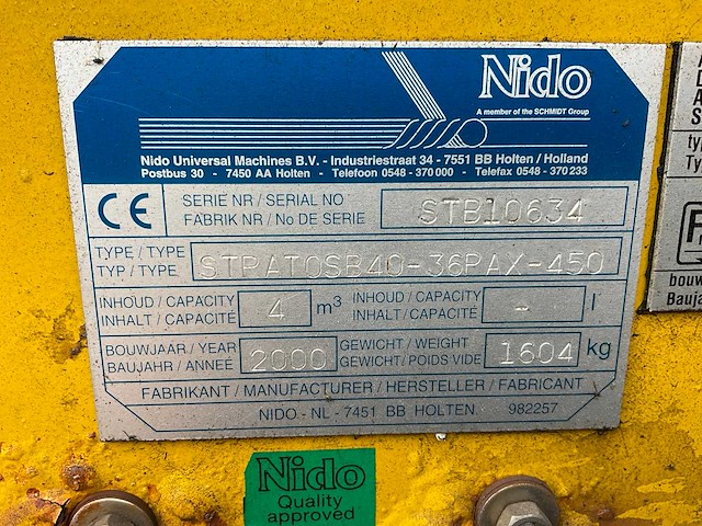 2000 nido stb10634 zoutstrooier - afbeelding 10 van  18