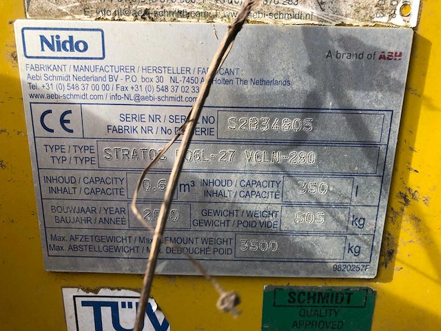2000 nido stratos b06l-27 zoutstrooier - afbeelding 2 van  2