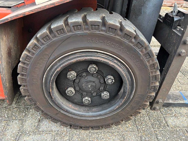 2000 nissan ugj02a30u 3.000 kg lpg heftruck – duplex 3,30m - afbeelding 3 van  18