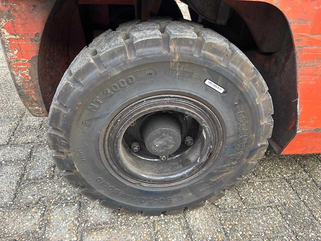 2000 nissan ugj02a30u 3.000 kg lpg heftruck – duplex 3,30m - afbeelding 1 van  10