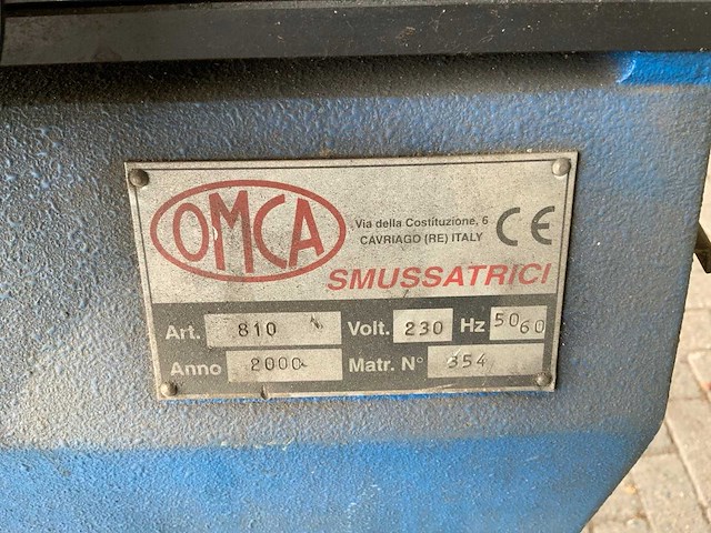 2000 omca art.810 afbraammachine - afbeelding 6 van  6