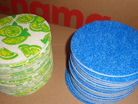 2000 onderzetters 2 kleuren - afbeelding 1 van  3