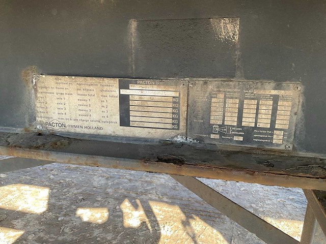 2000 pacton t2-001 oplegger - afbeelding 6 van  15
