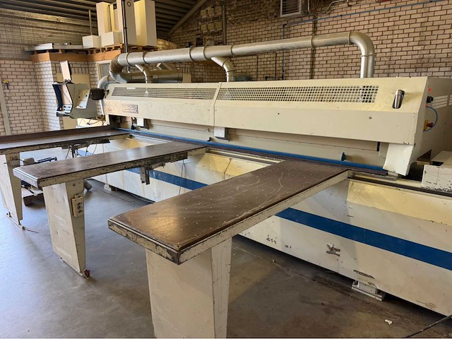 2000 panhans 693 / euro 12sf cnc-platenopdeel -en massiefhoutzaagmachine - afbeelding 3 van  24
