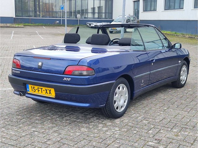 2000 peugeot 306 cabriolet 1.6 personenauto - afbeelding 16 van  22