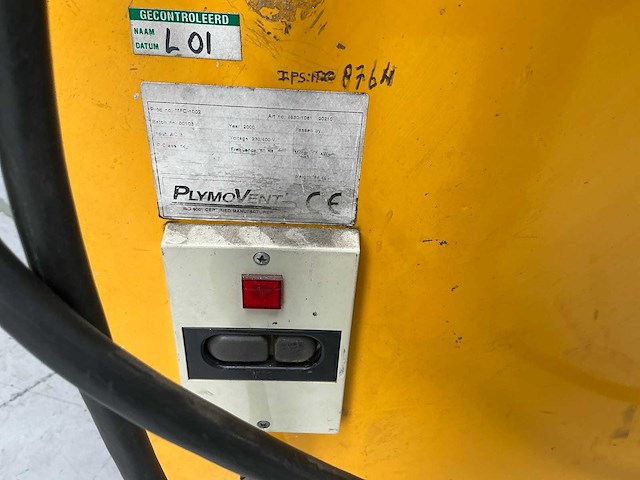 2000 plymovent mfc-1002 lasdampafzuiginstallatie - afbeelding 4 van  4