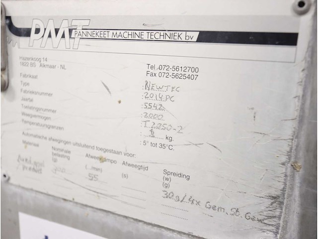 2000 pmt 2014pc multilijns weger - afbeelding 6 van  6