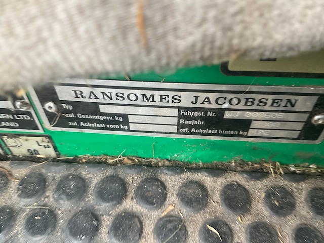 2000 ransomes highway 2130 zitmaaier - afbeelding 6 van  14