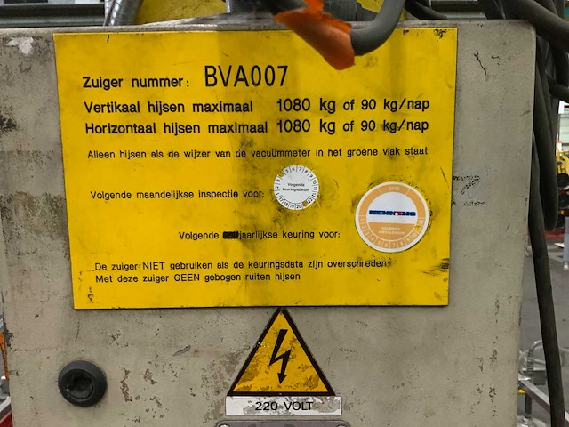 2000 rbb ventosa vacuümheffer - afbeelding 7 van  7