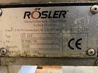 2000 rösler fc200 ultrasoon reiniger - afbeelding 4 van  12