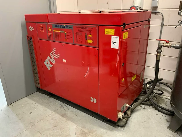 2000 rotair rvc 30 / 8 supersilent schroefcompressor - afbeelding 1 van  4