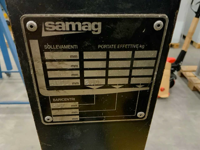 2000 samag elfo 2 reachtruck - afbeelding 8 van  9