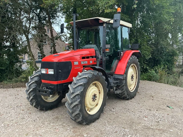 2000 same silver 90 vdt vierwielaangedreven landbouwtractor - afbeelding 1 van  38