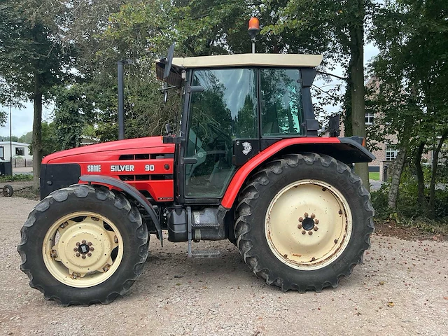 2000 same silver 90 vdt vierwielaangedreven landbouwtractor - afbeelding 36 van  38